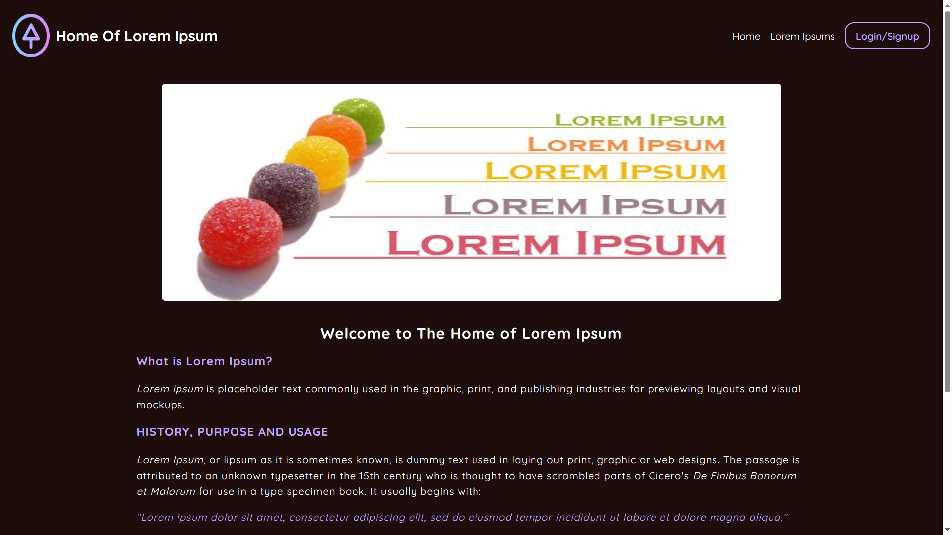 Lorem Home